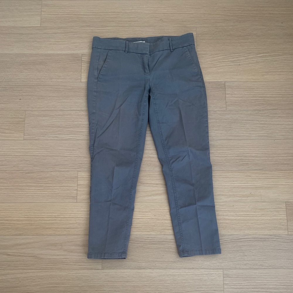 LOFT Cropped Chino